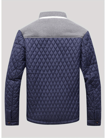 Lightweight Men's Winter Quilted Jacket with Warmth and Style