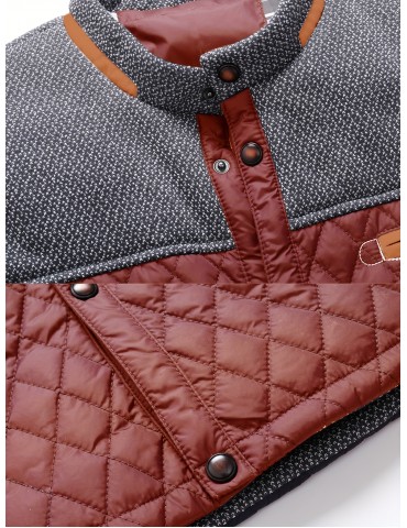 Lightweight Men's Winter Quilted Jacket with Warmth and Style